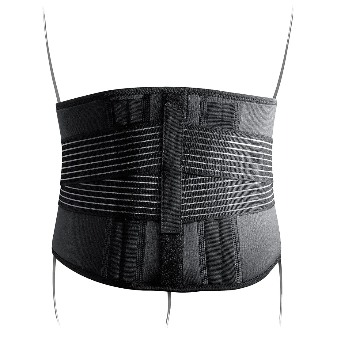 Corsetto in tessuto spacer NEW BERNA lombare nero