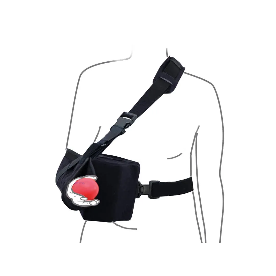 Tutore a cuscino per extra rotazione spalla TEN-ER 15 con pallina riabilitativa - extra rotazione 15°