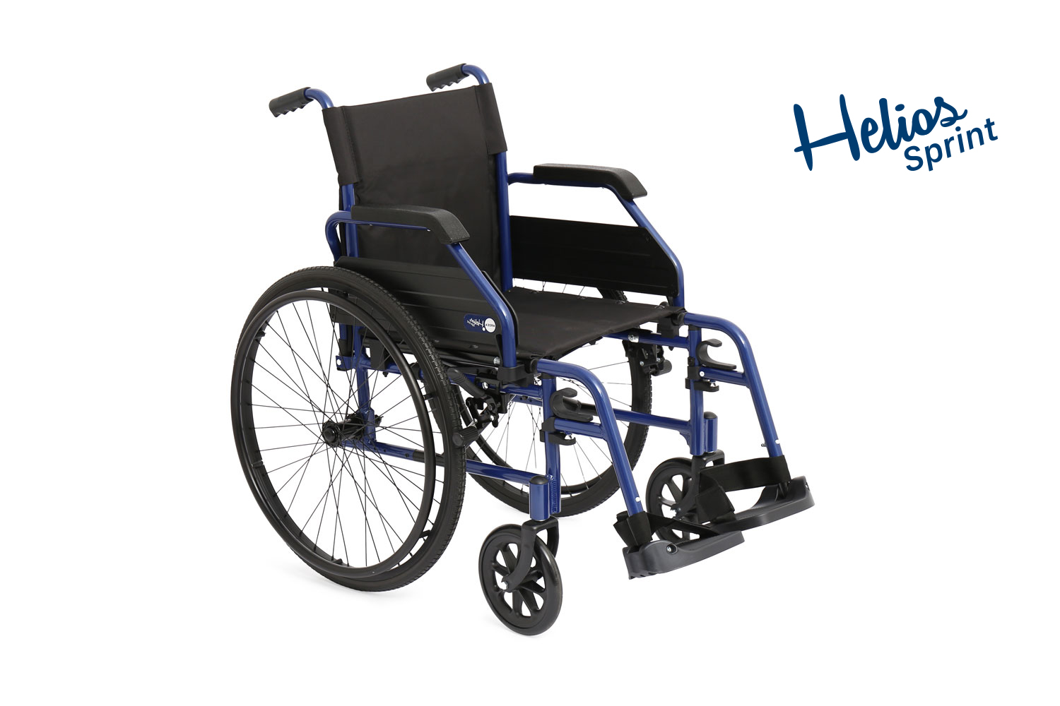 Carrozzina leggera pieghevole in alluminio ad autospinta – Serie Helios Sprint