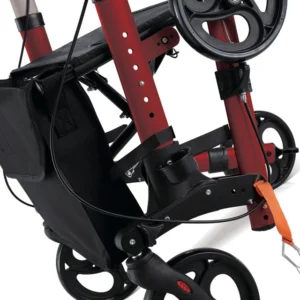 Alternative view of Compact GIMA – Rollator compatto pieghevole con portabastone