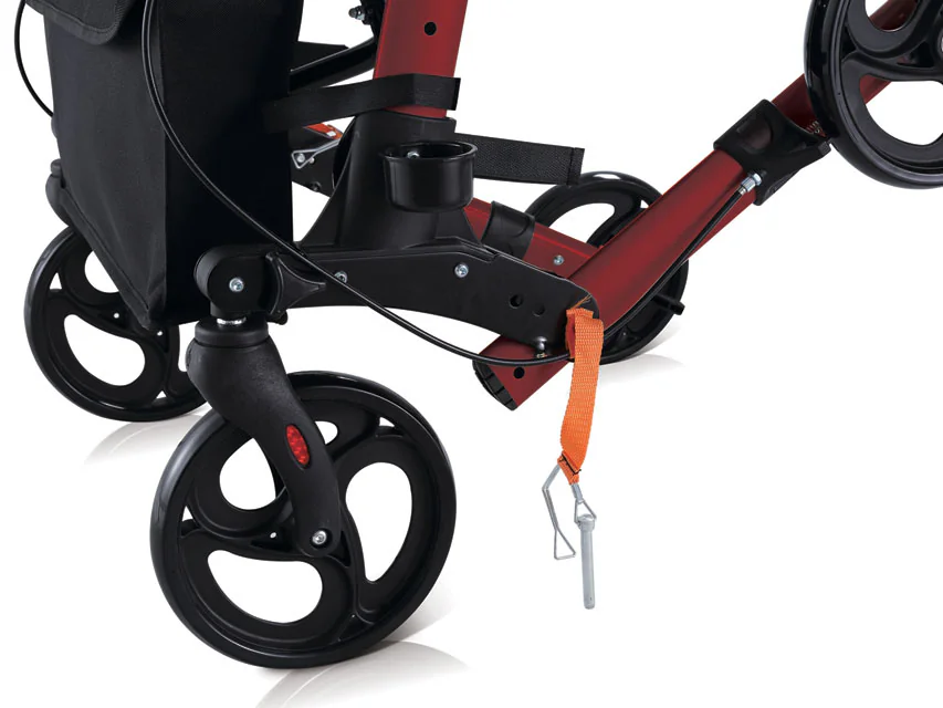 Compact GIMA – Rollator compatto pieghevole con portabastone - immagine 3