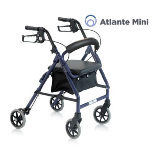 Rollator Leggero e Compatto in Alluminio Moretti Atlante Mini