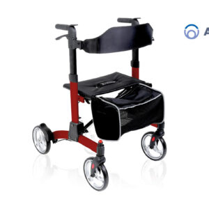 Rollator Pieghevole a Passeggino in Alluminio con Seduta e Schienale Moretti Artemis